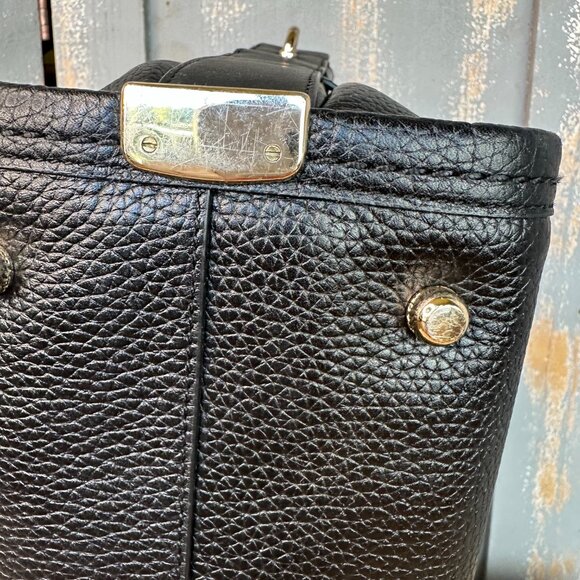 Coach Swagger 27 Satchel Leather Black - Picture 15 of 16